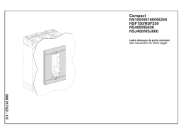 Schneider Electric Door escutcheon Mode d'emploi