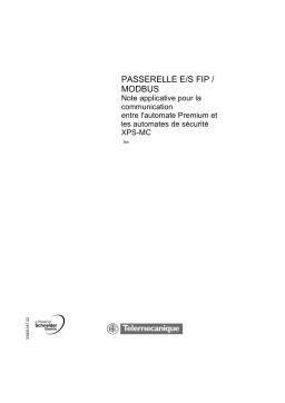 Schneider Electric LUFP1 Passerelle FIPIO / Modbus Mode d'emploi