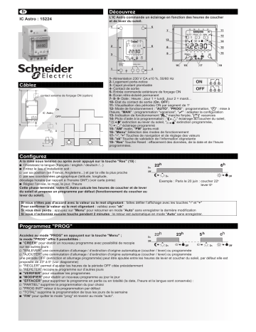 Schneider Electric IC ASTRO Mode d'emploi | Fixfr