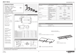 Schneider Electric XUYF95...S Fork sensor Manuel utilisateur