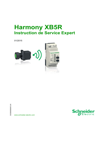 Schneider Electric Harmony XB5R Mode d'emploi | Fixfr