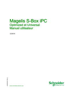 Schneider Electric Magelis S-Box iPC Optimized et Universal Mode d'emploi