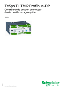 Schneider Electric LTM R Profibus Manuel utilisateur