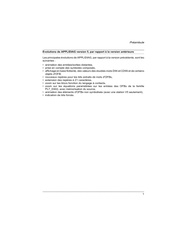 Schneider Electric Application Diagnostic, APPLIDIAG 5.0 Mode d'emploi | Fixfr