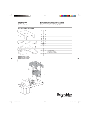 Schneider Electric Varpact Manuel utilisateur | Fixfr