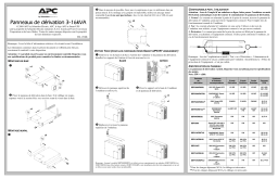 Schneider Electric Panneau de dérivation de maintenance 3/5/6/10/16 kVA Mode d'emploi