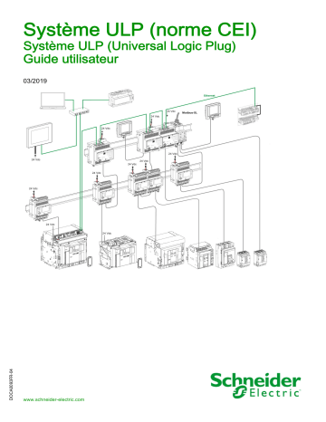 Schneider Electric Système ULP pour Masterpact et Compact Mode d'emploi | Fixfr
