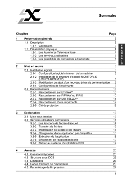 Schneider Electric TSXM37PKG PL7 MMI 37 Poste de dialogue opérateur, 5.2 Mode d'emploi