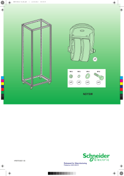 Schneider Electric 4 casters double roller Manuel utilisateur