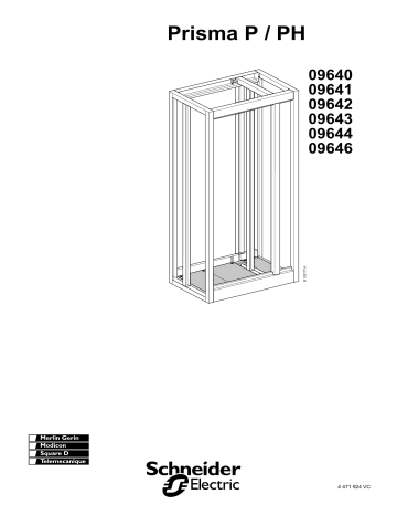 Schneider Electric GLAND PLATE D600 Mode d'emploi | Fixfr