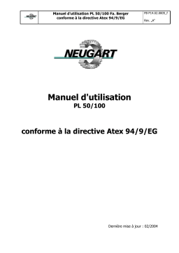 Schneider Electric ATEX Getriebe / Gears Mode d'emploi