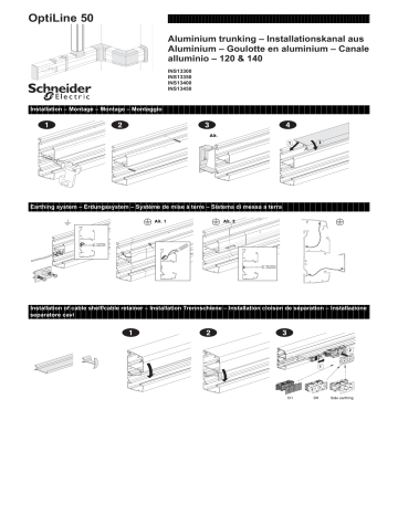 Schneider Electric OptiLine 50 Mode d'emploi | Fixfr