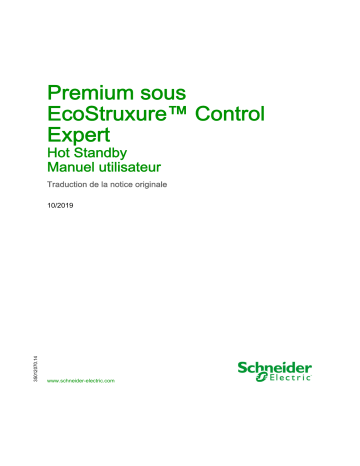Schneider Electric Premium sous EcoStruxure™ Control Expert - Hot Standby Mode d'emploi | Fixfr