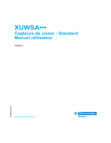 Schneider Electric XUWSA… Capteurs de vision - Standard Mode d'emploi | Fixfr