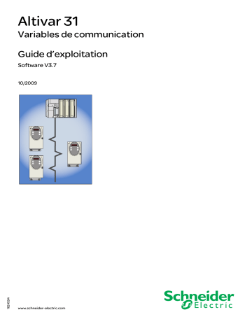 Schneider Electric ATV31 Variables de communication Mode d'emploi | Fixfr