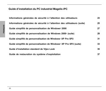 Schneider Electric Magelis iPC, PC industriels Manuel utilisateur | Fixfr