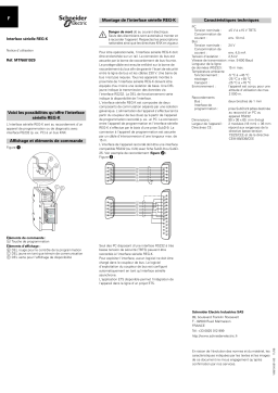 Schneider Electric Interface sérielle REG-K, gris clair Mode d'emploi