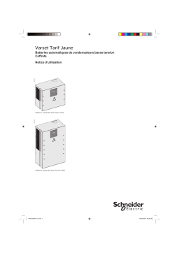 Schneider Electric Varset Tarif Jaune (français)| Mode d'emploi