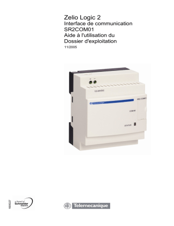 Schneider Electric SR2COM01 Interface de communication Mode d'emploi | Fixfr