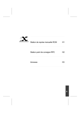 Schneider Electric Station de reprise - point de consigne, Mise en oeuvre Mode d'emploi