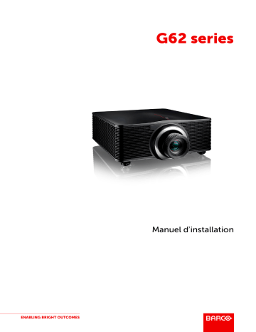 G lens (0.95-1.22 : 1) | G lens (1.22-1.53 : 1) | G lens (2.90-5.50 : 1) ultra long zoom | G lens (1.52-2.92 : 1) | G62-W11 | G-lens (0.75-0.95 : 1) | G LENS (0.36:1) - UST | G62-W14 | G LENS SUPPORT FOR 0.37-0.4:1 UST 90° | Barco G lens (0.65 - 0.75 : 1) Short Throw Installation manuel | Fixfr