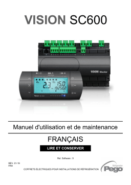 Pego VISION SC 600 Manuel du propriétaire