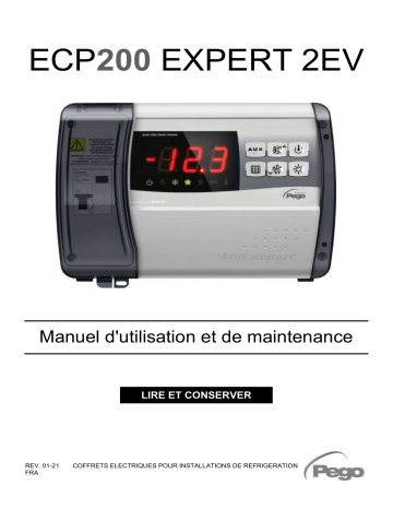 Pego ECP 200 EXPERT 2EV Manuel du propriétaire | Fixfr