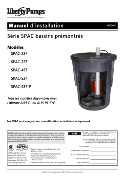 Liberty Pumps SPAC-Series Installation manuel