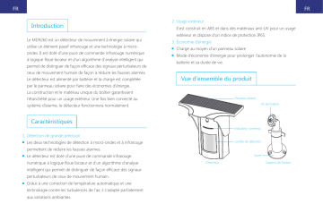 Smanos MD9260 Manuel utilisateur | Fixfr