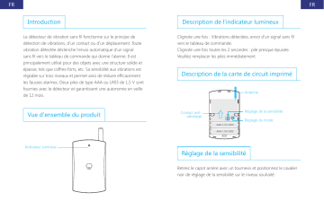 Smanos VD8000 Manuel utilisateur | Fixfr