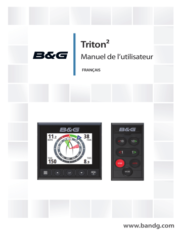 B&G Triton2 Mode d'emploi | Fixfr