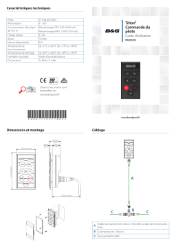 B&G Triton2 Pilot Controller Mode d'emploi