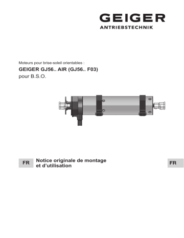 GEIGER GJ56.. AIR F03 Mode d'emploi | Fixfr