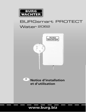 Burg-Wächter Water 2062 Mode d'emploi | Fixfr
