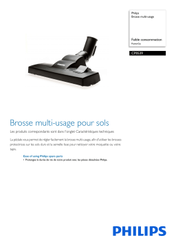 Philips CP0539/01 Brosse multi-usage Manuel utilisateur