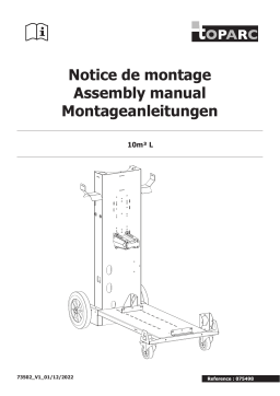 GYS TROLLEY 10m³ L Manuel du propriétaire