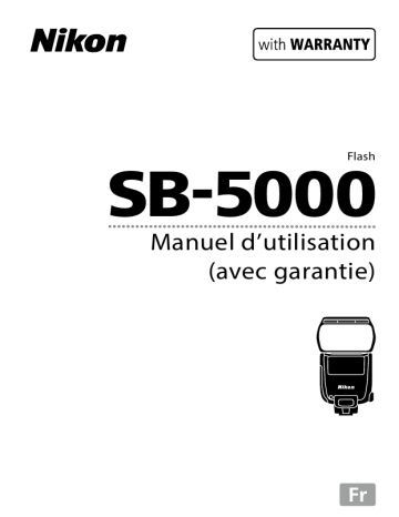 Nikon SB-5000 Manuel utilisateur | Fixfr