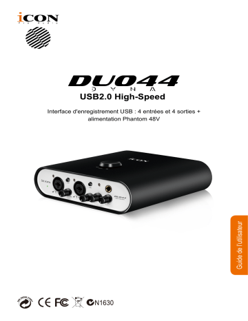 Icon Duo44 Dyna Interface Manuel utilisateur | Fixfr
