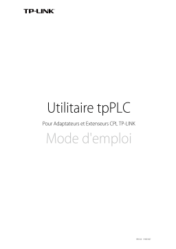 TP-LINK CPL WiFi AC 1200 Mbps Manuel utilisateur
