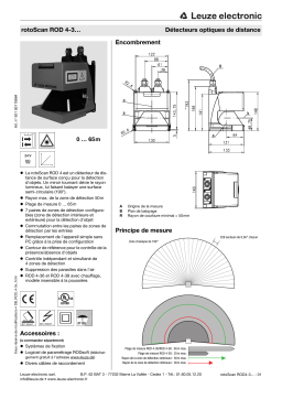 Leuze ROD4-30 Laserscanner Manuel utilisateur