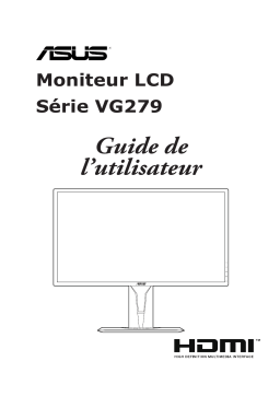 Asus VG279Q Manuel utilisateur