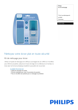 Philips SVC1131/10 Kit de nettoyage Manuel utilisateur