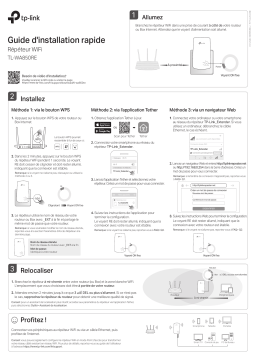 TP-LINK Répéteur WiFi(TL-WA850RE), Amplificateur WiFi N300 Manuel utilisateur