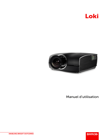 Loki CinemaScope | FLDX 2.5 - 4.6 (EN64) | Barco LOKI Mode d'emploi | Fixfr