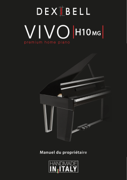 Dexibell VIVO H10 MG Home Piano Manuel du propriétaire