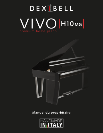 Dexibell VIVO H10 MG Home Piano Manuel du propriétaire | Fixfr