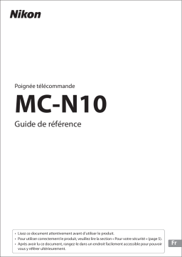 Nikon MC-N10 Guide de référence