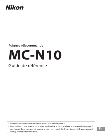 Nikon MC-N10 Guide de référence | Fixfr