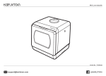 Karlxtom Lave-vaisselle de table Manuel utilisateur