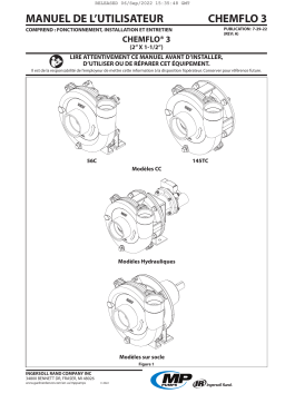 MP Pumps CHEMFLO 3 Manuel utilisateur